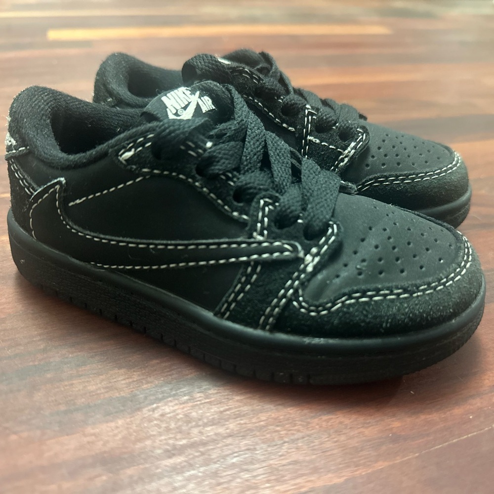 Nike Air Jordan 1 Retro Low Travis Scott “Black Phantom” Size 8C